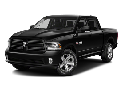 2016 RAM 1500 Sport + Heated Front Seats + Heated Steering Wheel