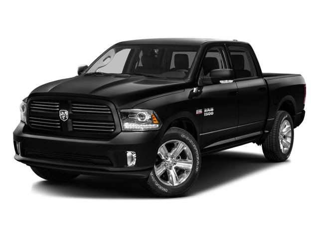2016 RAM 1500 Sport + Heated Front Seats + Heated Steering Wheel