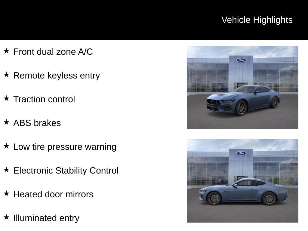 2025 Ford Mustang GT Premium Fastback