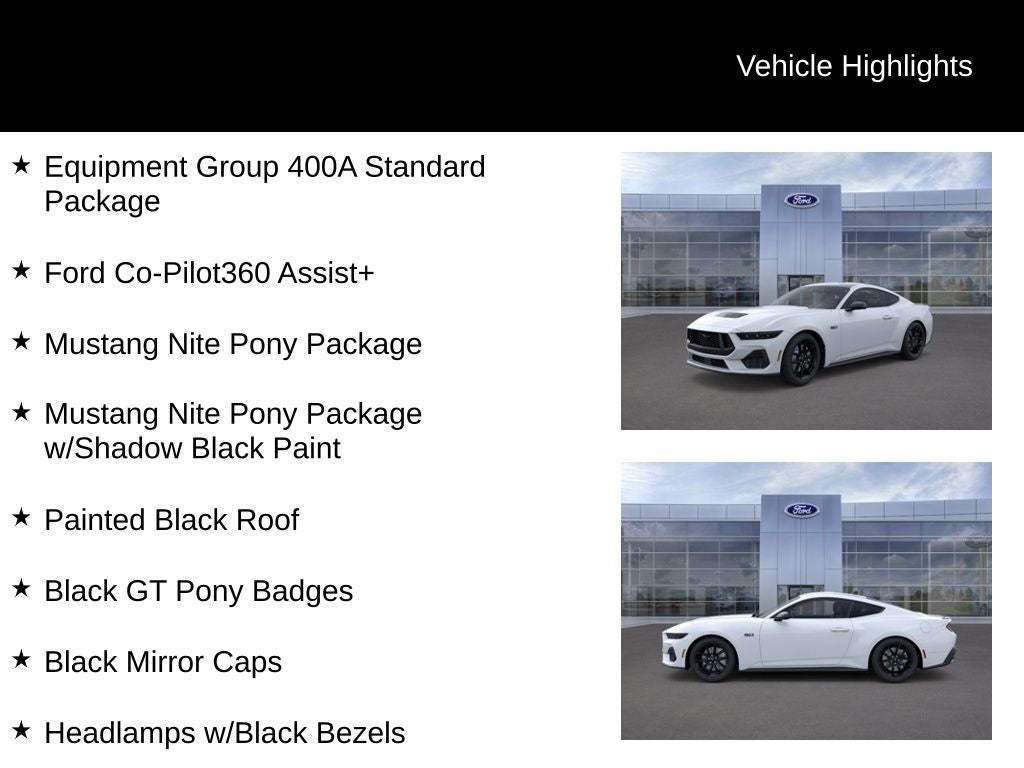 2025 Ford Mustang GT Premium Fastback