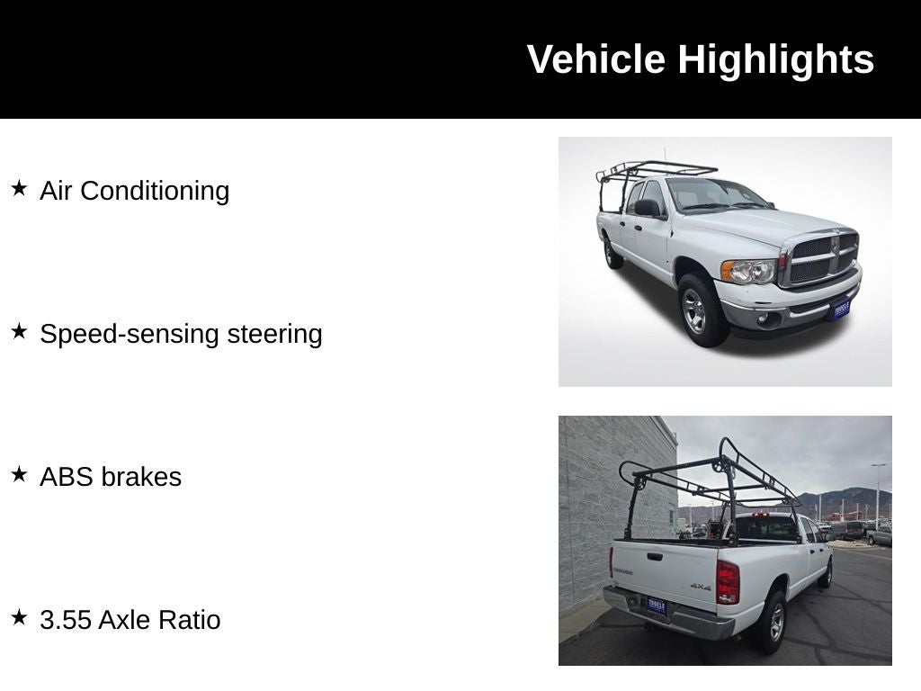 2002 Dodge Ram 1500 SLT