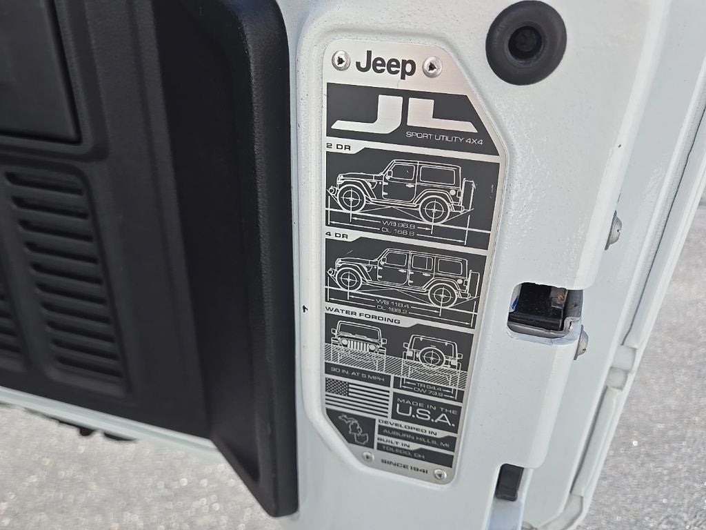 2021 Jeep Wrangler Sport S