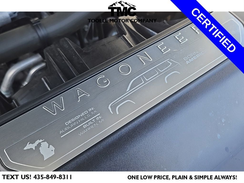 2022 Jeep Wagoneer Series III + 3 Panel Moonroof + Heated Front & Rear Seats