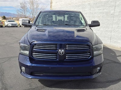 2015 RAM 1500 Sport + Moonroof + Heated Front & Rear Seats & Steering
