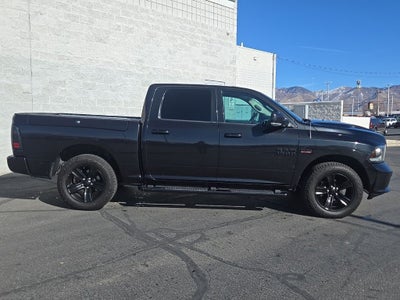 2016 RAM 1500 Sport + Heated Front Seats + Heated Steering Wheel