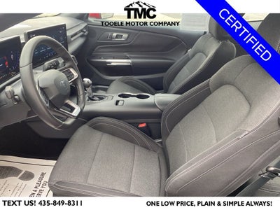 2024 Ford Mustang EcoBoost + Intelligent Access w\ Push-Button Start