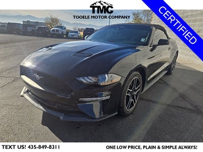 2022 Ford Mustang EcoBoost Premium + Intelligent Access w\ Push-Button Start