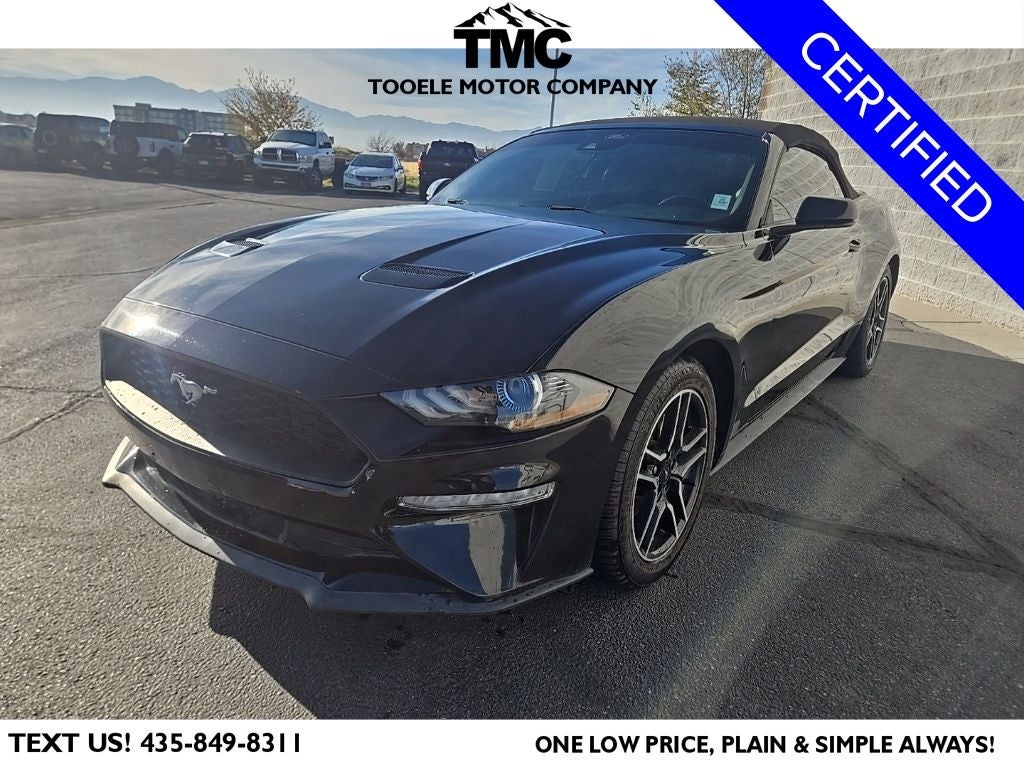 2022 Ford Mustang EcoBoost Premium + Intelligent Access w\ Push-Button Start