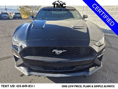 2022 Ford Mustang EcoBoost Premium + Intelligent Access w\ Push-Button Start