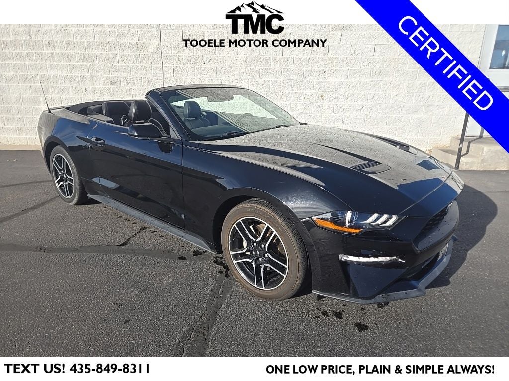 2022 Ford Mustang EcoBoost Premium + Intelligent Access w\ Push-Button Start