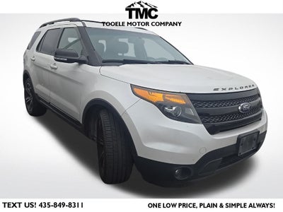 2015 Ford Explorer Sport + Heated Leather Seats