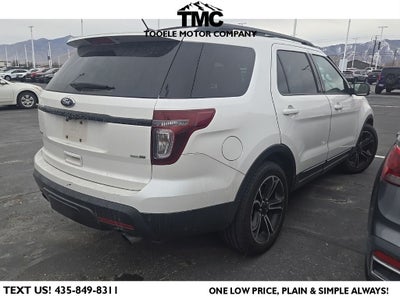 2015 Ford Explorer Sport + Heated Leather Seats