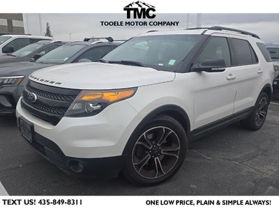 2015 Ford Explorer Sport + Heated Leather Seats