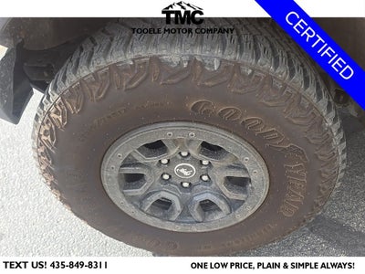 2022 Ford Bronco Wildtrak + Luxury Package