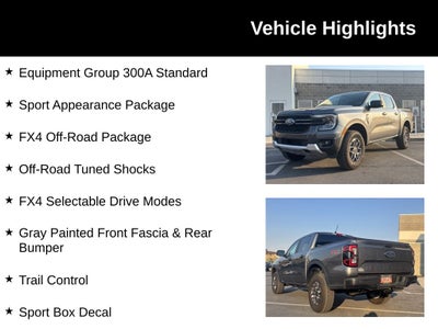 2025 Ford Ranger XLT 300A FX4