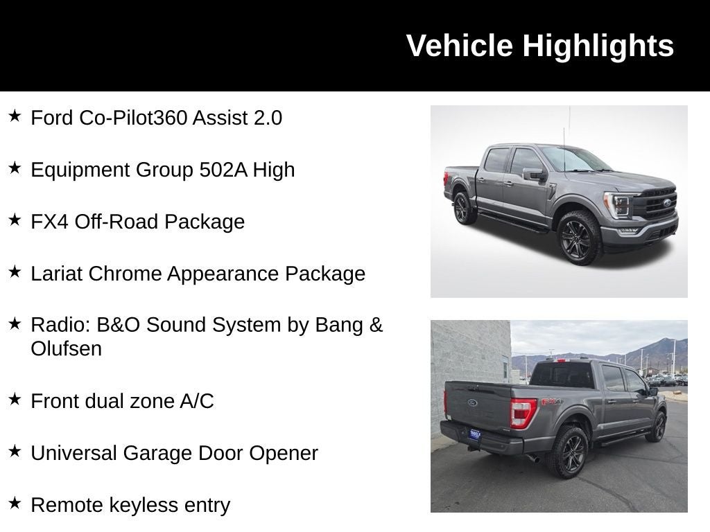 2021 Ford F-150 Lariat