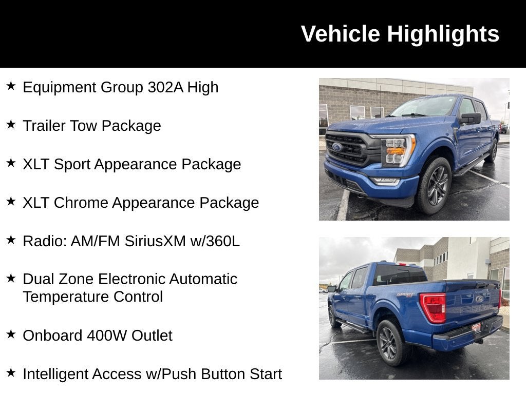 2023 Ford F-150 XLT 302A Sport