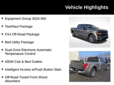 2025 Ford F-150 XLT FX4 302A Luxury