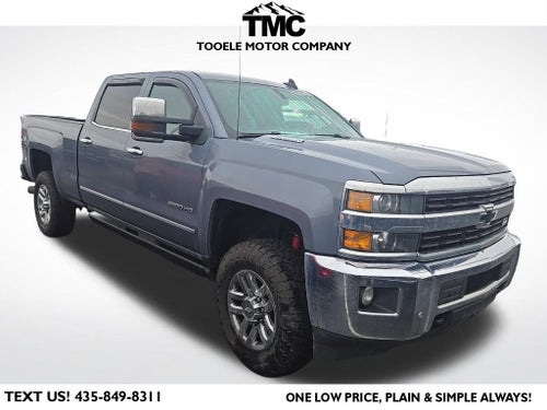2015 Chevrolet Silverado 3500HD LTZ + Heated & Cooled Front Seats