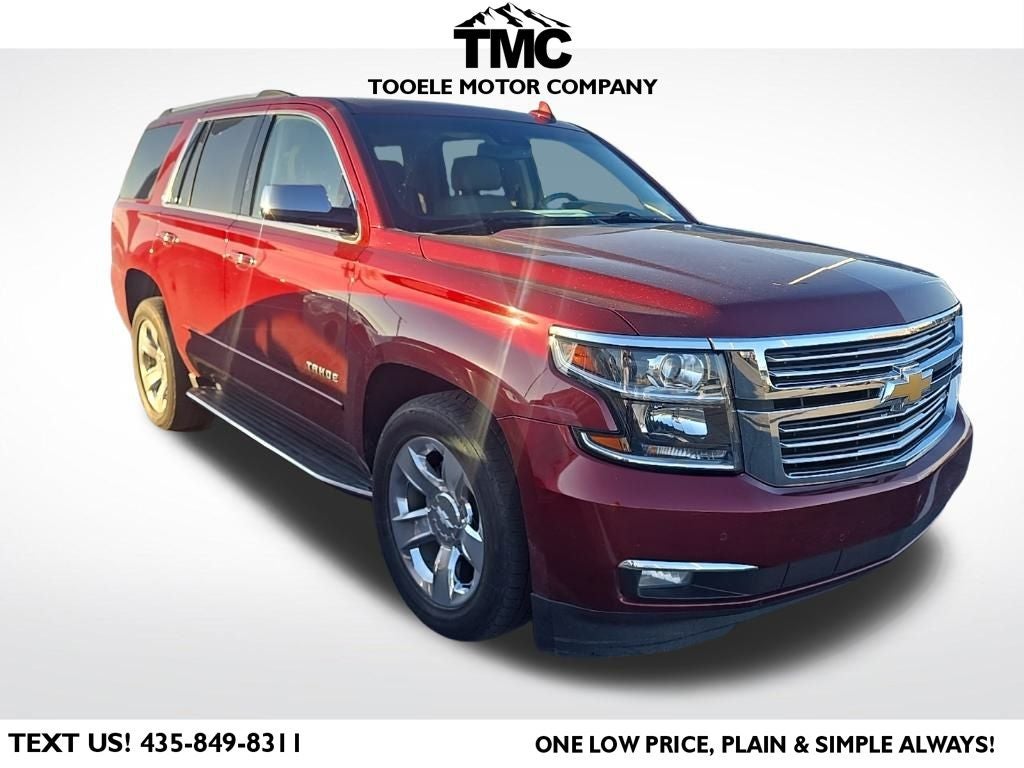 2019 Chevrolet Tahoe Premier + Moonroof + 1st,2nd,&3rd Row Heated Seats