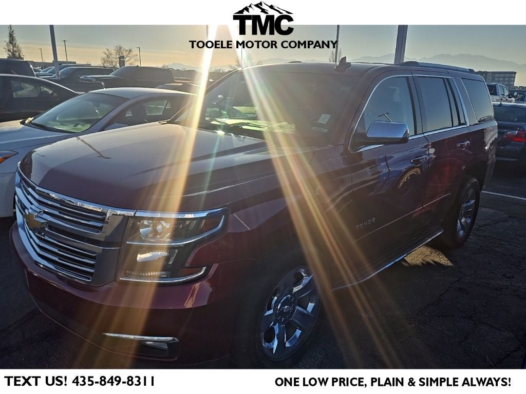 2019 Chevrolet Tahoe Premier + Moonroof + 1st,2nd,&3rd Row Heated Seats