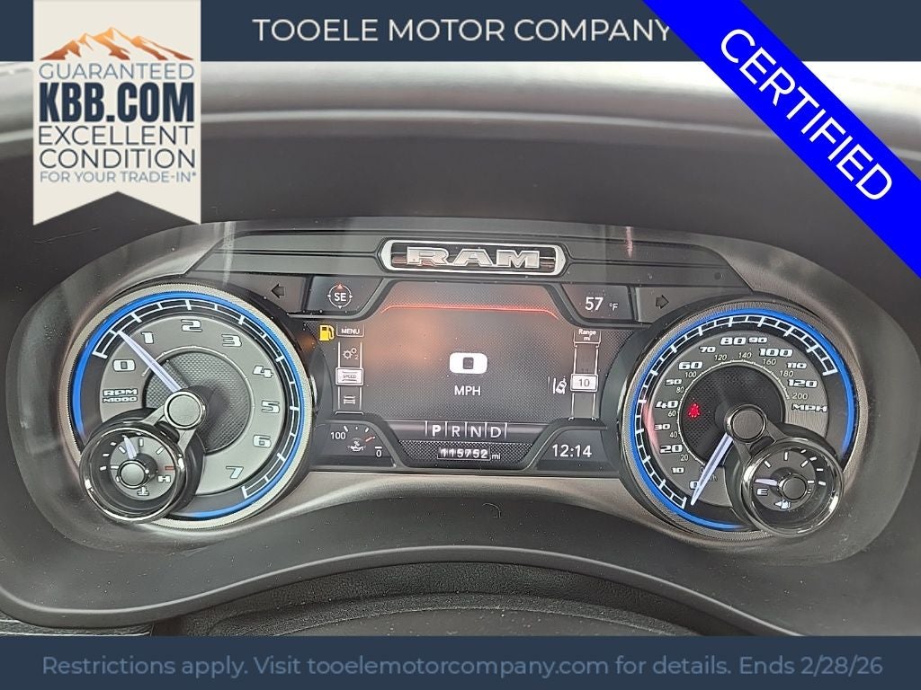 2021 RAM 2500 Limited Night Edition + Lvl 1 Equipment Group