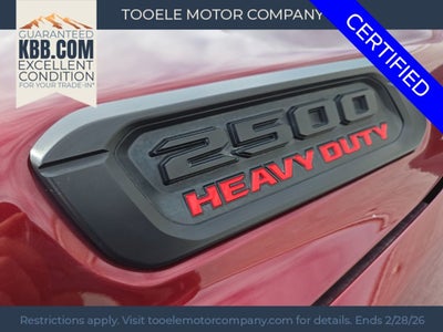 2021 RAM 2500 Limited Night Edition + Lvl 1 Equipment Group