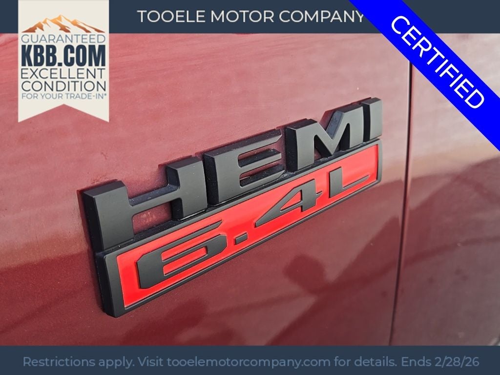 2021 RAM 2500 Limited Night Edition + Lvl 1 Equipment Group