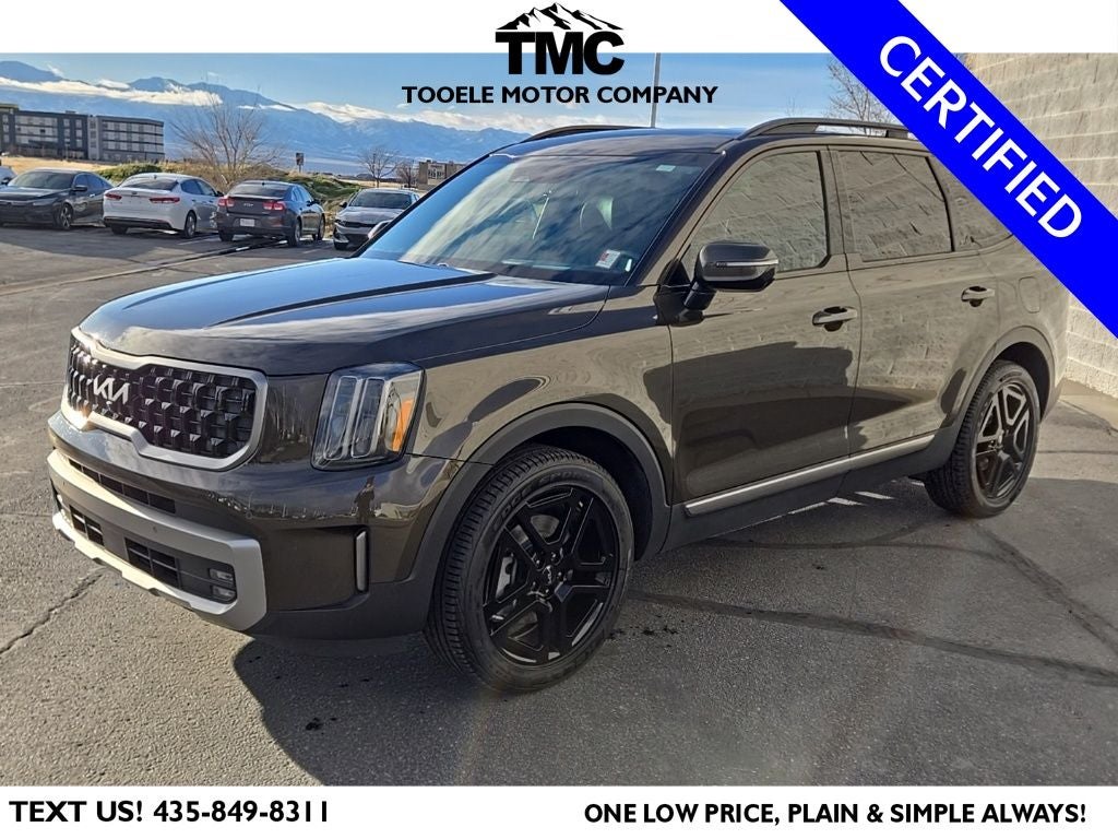 2023 Kia Telluride SX-Prestige X-Line + Heated Front\Rear Seats & Steering Wheel
