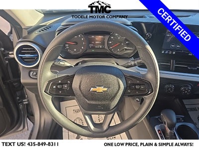 2025 Chevrolet Trax LS + Blackout Package + Lane-Keep Assistance