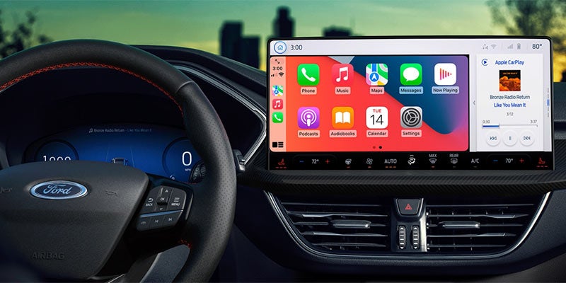 2026 ford escape dashboard and entertainment center