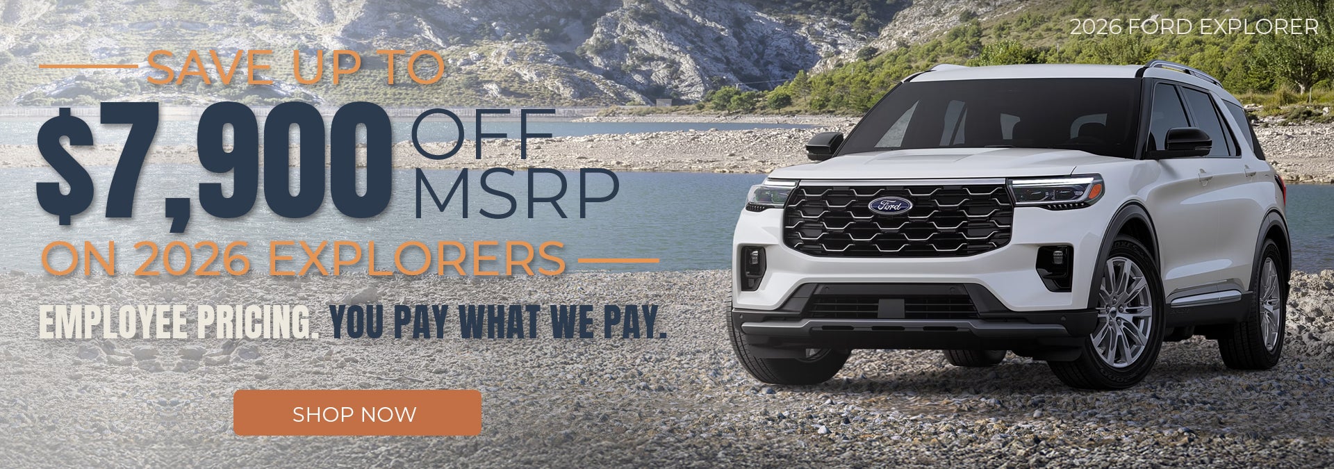 Ford Explorer Discounts near Tooele, UT