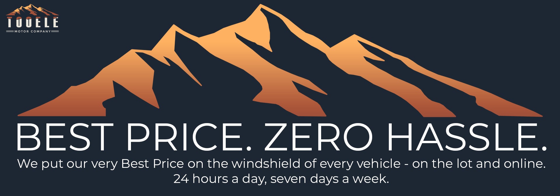 At Tooele Ford, we put our Best Price right up front 